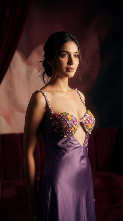 Rouh Rose Slip Dress